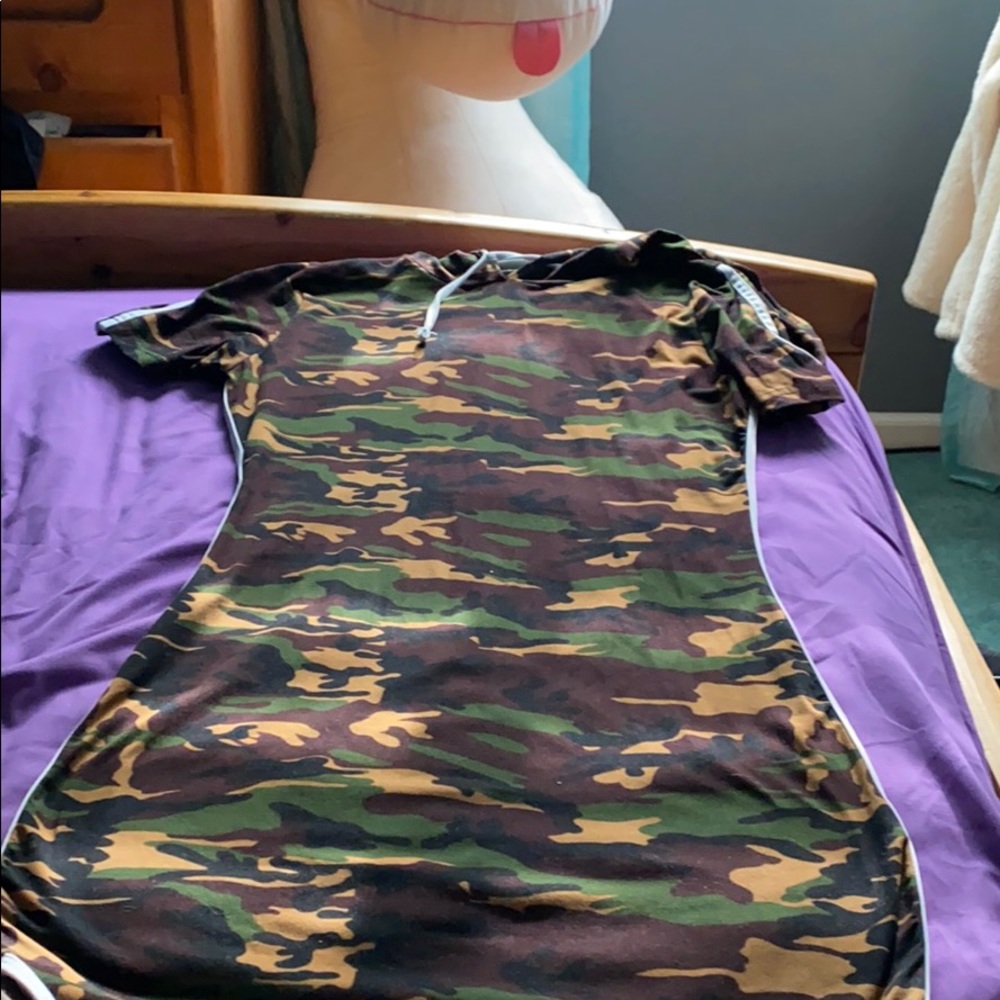 A comfy camp dress